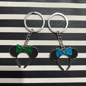 Minnie ear keychains